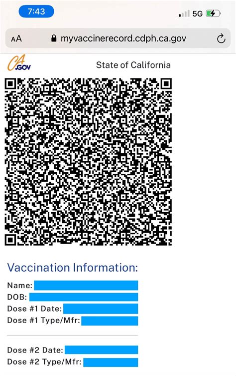 smart health card ca|my digital vaccine record california.